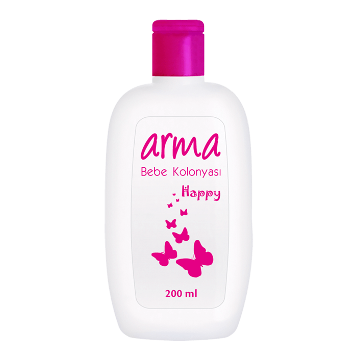 Bebe kolonyası için etiket tasarımı.  Pvc Malzeme: Şeffaf, sticker, 80-100 Mikron. 
Serigrafi ile tek renk baskı. Etiket Tasarımı Ambalaj Kozmetik Şeffaf Pvc Sticker