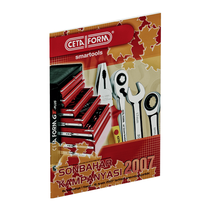 Kampanya ürünlerini ve fiyatlarını içeren insert tasarımı.  22 sayfa. 
Kapalı ölçü 21 x 29.7 cm.  
Kapak ve iç sayfalar 115 gr parlak kuşe.  
Tel dikiş cilt. Kampanya ürünlerini ve fiyatlarını içeren insert tasarımı. <br> 22 sayfa. <br/>
Kapalı ölçü 21 x 29.7 cm. <br/> 
Kapak ve iç sayfalar 115 gr parlak kuşe. <br/> 
Tel dikiş cilt.<br/>