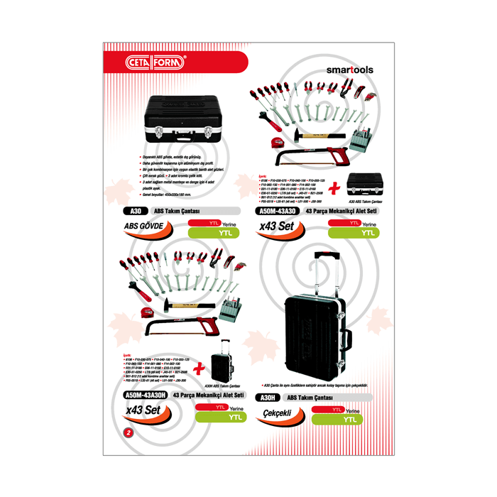 Kampanya ürünlerini ve fiyatlarını içeren insert tasarımı.  22 sayfa. 
Kapalı ölçü 21 x 29.7 cm.  
Kapak ve iç sayfalar 115 gr parlak kuşe.  
Tel dikiş cilt. Kampanya ürünlerini ve fiyatlarını içeren insert tasarımı. <br> 22 sayfa. <br/>
Kapalı ölçü 21 x 29.7 cm. <br/> 
Kapak ve iç sayfalar 115 gr parlak kuşe. <br/> 
Tel dikiş cilt.<br/>