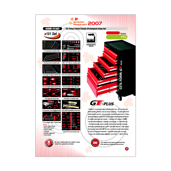 Kampanya ürünlerini ve fiyatlarını içeren insert tasarımı.  22 sayfa. 
Kapalı ölçü 21 x 29.7 cm.  
Kapak ve iç sayfalar 115 gr parlak kuşe.  
Tel dikiş cilt. Kampanya ürünlerini ve fiyatlarını içeren insert tasarımı. <br> 22 sayfa. <br/>
Kapalı ölçü 21 x 29.7 cm. <br/> 
Kapak ve iç sayfalar 115 gr parlak kuşe. <br/> 
Tel dikiş cilt.<br/>