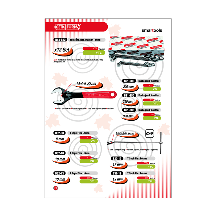Kampanya ürünlerini ve fiyatlarını içeren insert tasarımı.  22 sayfa. 
Kapalı ölçü 21 x 29.7 cm.  
Kapak ve iç sayfalar 115 gr parlak kuşe.  
Tel dikiş cilt. Kampanya ürünlerini ve fiyatlarını içeren insert tasarımı. <br> 22 sayfa. <br/>
Kapalı ölçü 21 x 29.7 cm. <br/> 
Kapak ve iç sayfalar 115 gr parlak kuşe. <br/> 
Tel dikiş cilt.<br/>