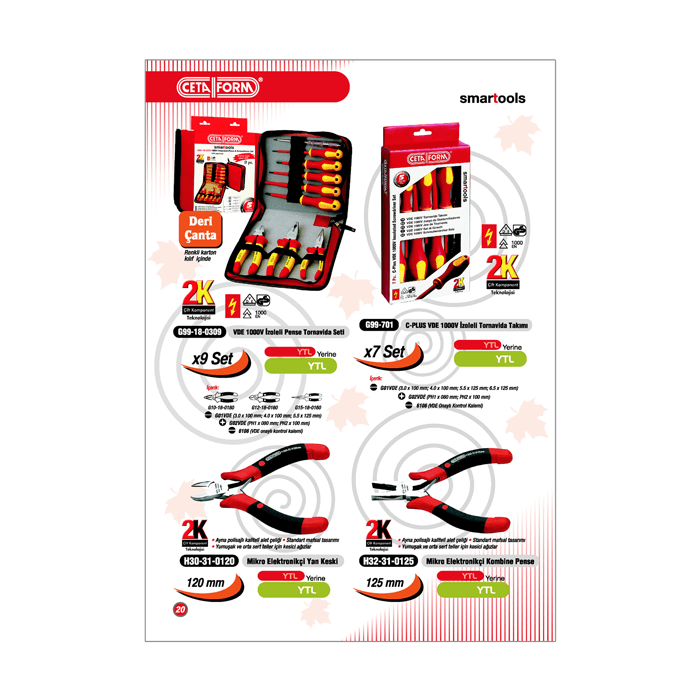 Kampanya ürünlerini ve fiyatlarını içeren insert tasarımı.  22 sayfa. 
Kapalı ölçü 21 x 29.7 cm.  
Kapak ve iç sayfalar 115 gr parlak kuşe.  
Tel dikiş cilt. Kampanya ürünlerini ve fiyatlarını içeren insert tasarımı. <br> 22 sayfa. <br/>
Kapalı ölçü 21 x 29.7 cm. <br/> 
Kapak ve iç sayfalar 115 gr parlak kuşe. <br/> 
Tel dikiş cilt.<br/>