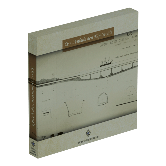 Marmaray projesinin tarihini anlatan, Turan Şahin'in yazdığı ve Türk Tarih Kurumu tarafından basılan kitap. Kapak ve iç tasarımı tarihsel dökümanlara göre tasarlanmıştır.  Kitap, Kitap kapağı tasarımı, Kitap tasarımı, Belgesel kitapçık tasarımı