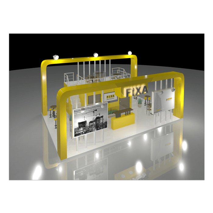 3DS Max ile çizilmiş fuar stand tasarımı. 3DS Max ile çizilmiş fuar stand tasarımı.