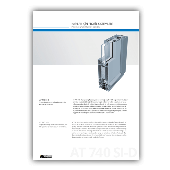 Pazarlama kataloğu tasarımı  Aluminyum sistem çözümleri kataloğu 56 sayfaKuşe kapak, 270grKuşe iç sayfalar, 135grTutkal cilt Katalog Tasarımı, Pazarlama Kataloğu, Sistem Çözümleri Kataloğu