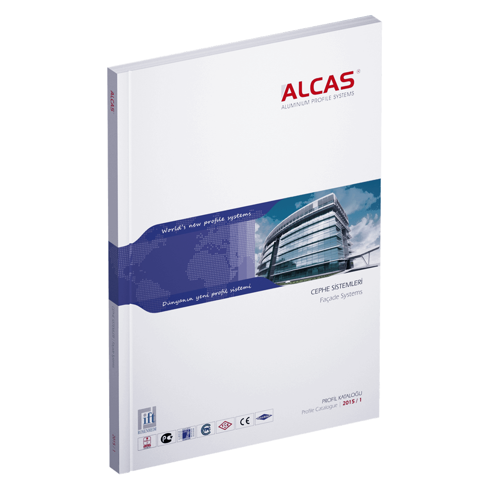 Katalog Tasarımı, Pazarlama Kataloğu, Sistem Çözümleri Kataloğu, Aluminyum Dış Cephe Katalog