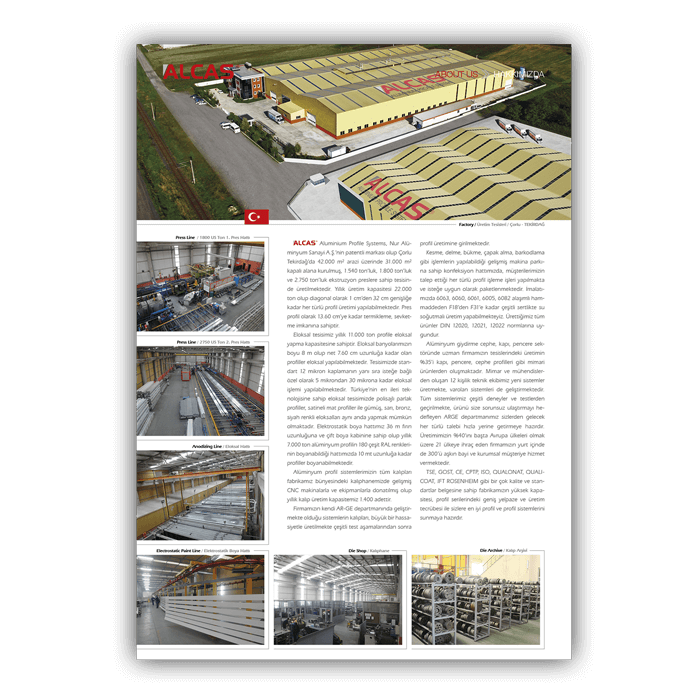 Pazarlama kataloğu tasarımı  Aluminyum sistem çözümleri kataloğu 80 sayfaKuşe kapak, 300grKuşe iç sayfalar, 170grTutkal cilt Katalog Tasarımı, Pazarlama Kataloğu, Sistem Çözümleri Kataloğu, Aluminyum Dış Cephe Katalog