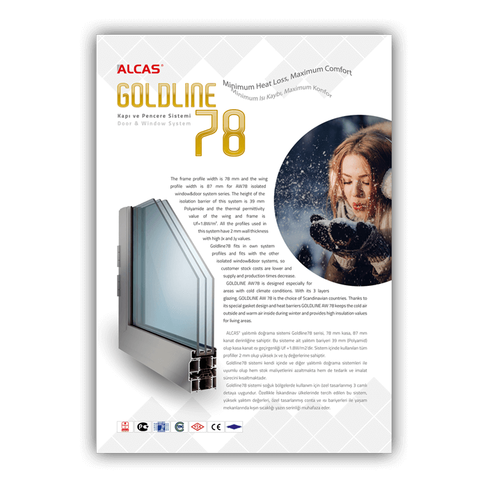 Pazarlama kataloğu tasarımı  Aluminyum pencere sistemleri kataloğu 96 sayfaKuşe kapak, 230grKuşe iç sayfalar, 135grTutkal cilt Katalog Tasarımı, Pazarlama Kataloğu, Sistem Çözümleri Kataloğu, Aluminyum Pencere Sistemleri Katalog