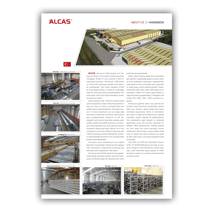 Pazarlama kataloğu tasarımı  Aluminyum pencere sistemleri kataloğu 96 sayfaKuşe kapak, 300grKuşe iç sayfalar, 170grTutkal cilt Katalog Tasarımı, Pazarlama Kataloğu, Sistem Çözümleri Kataloğu, Aluminyum Pencere Sistemleri Katalog