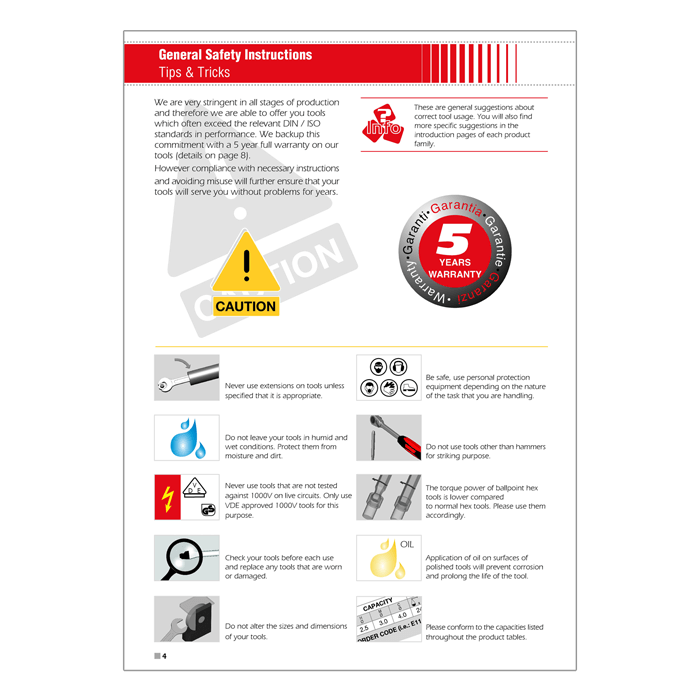 Tüm ürün bilgilerini ve teknik özelliklerini içeren bir referans oluşturmak amacıyla üretilen katalog.226 sayfa.
Kapalı ölçü 21X29.7 cm. 
Kapak 220 gr mat kuşe ve selefon kaplama. 
İç sayfalar 115 gr mat kuşe. 
Cilt iplik dikiş.  Katalog Tasarımı, Katalog Kapak