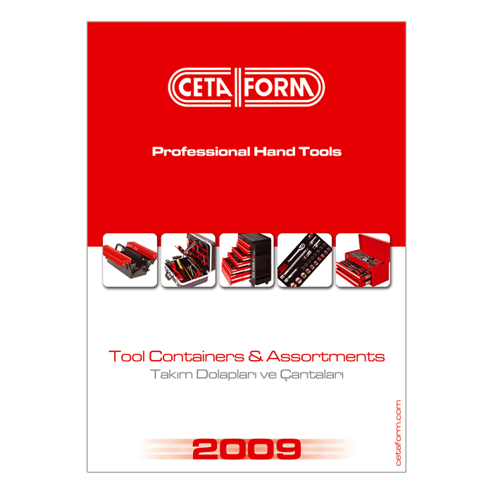 Tüm ürün bilgilerini ve teknik özelliklerini içeren bir referans oluşturmak amacıyla üretilen katalog.226 sayfa.
Kapalı ölçü 21X29.7 cm. 
Kapak 220 gr mat kuşe ve selefon kaplama. 
İç sayfalar 115 gr mat kuşe. 
Cilt iplik dikiş.  Katalog Tasarımı, Katalog Kapak