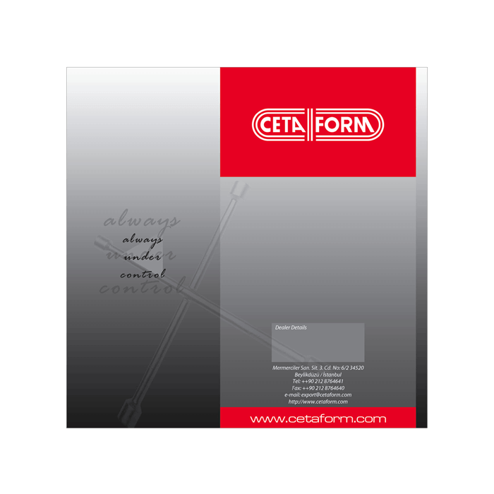 Otomotiv grubu ürünlerini içeren grup kataloğu tasarımı.  Kapalı ölçü 21X21 cm.
Tel dikiş cilt ve kapakta mat selefon.  Katalog Tasarımı, Ürün Grubu Kataloğu