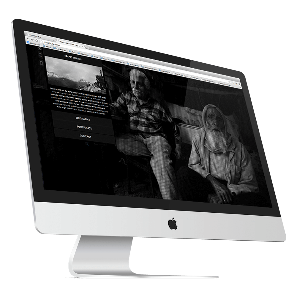 Web sitesi ve kontrol paneli tasarım ve programlama.  http://niyazibulbul.com Fotoğrafçı Web Sitesi, Kontrol Panelli Web Sitesi