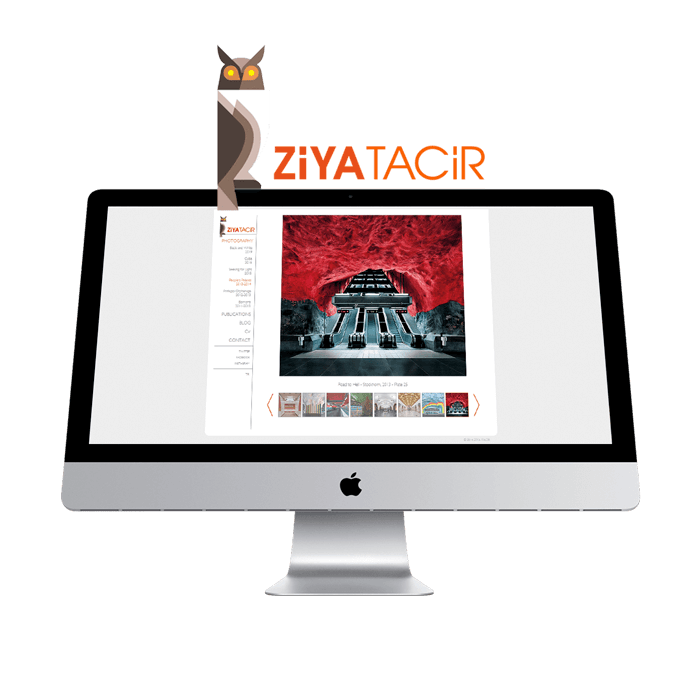 Web sitesi ve kontrol paneli tasarım ve programlama.  http://www.ziyatacir.com.tr Fotoğrafçı Web Sitesi, Kontrol Panelli Web Sitesi